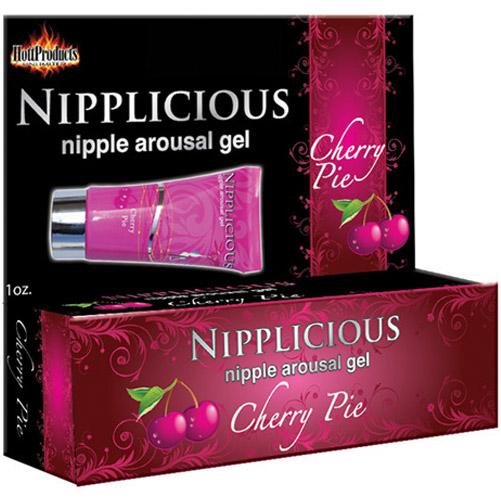 Nipplicious Arousal 1oz Gel - Strawberry - Click Image to Close